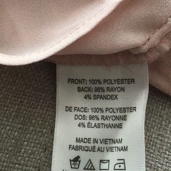 Stella&dot Maette Sloane Knit Tee. Blush.  S. - Picture 2 of 4